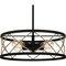 Quoizel Cedar Park 4-Light Matte Black Pendant QP5632MBK - alternate 5